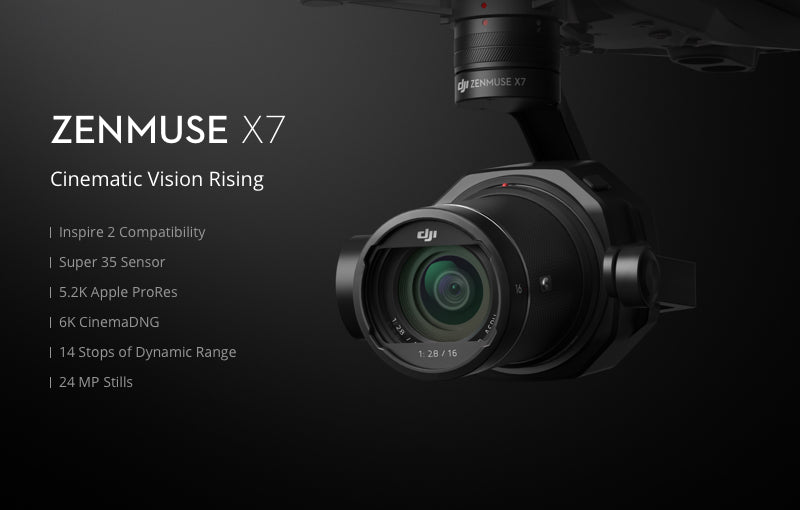 DJI Zenmuse X7 Cinematic Gimbal Camera (Lens Excluded)