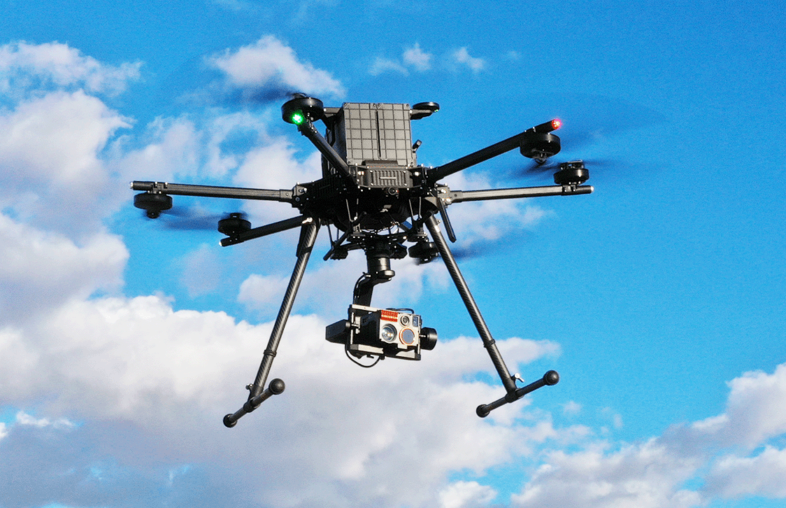 IF1200A Hexacopter, Blue UAS Certified Configuration