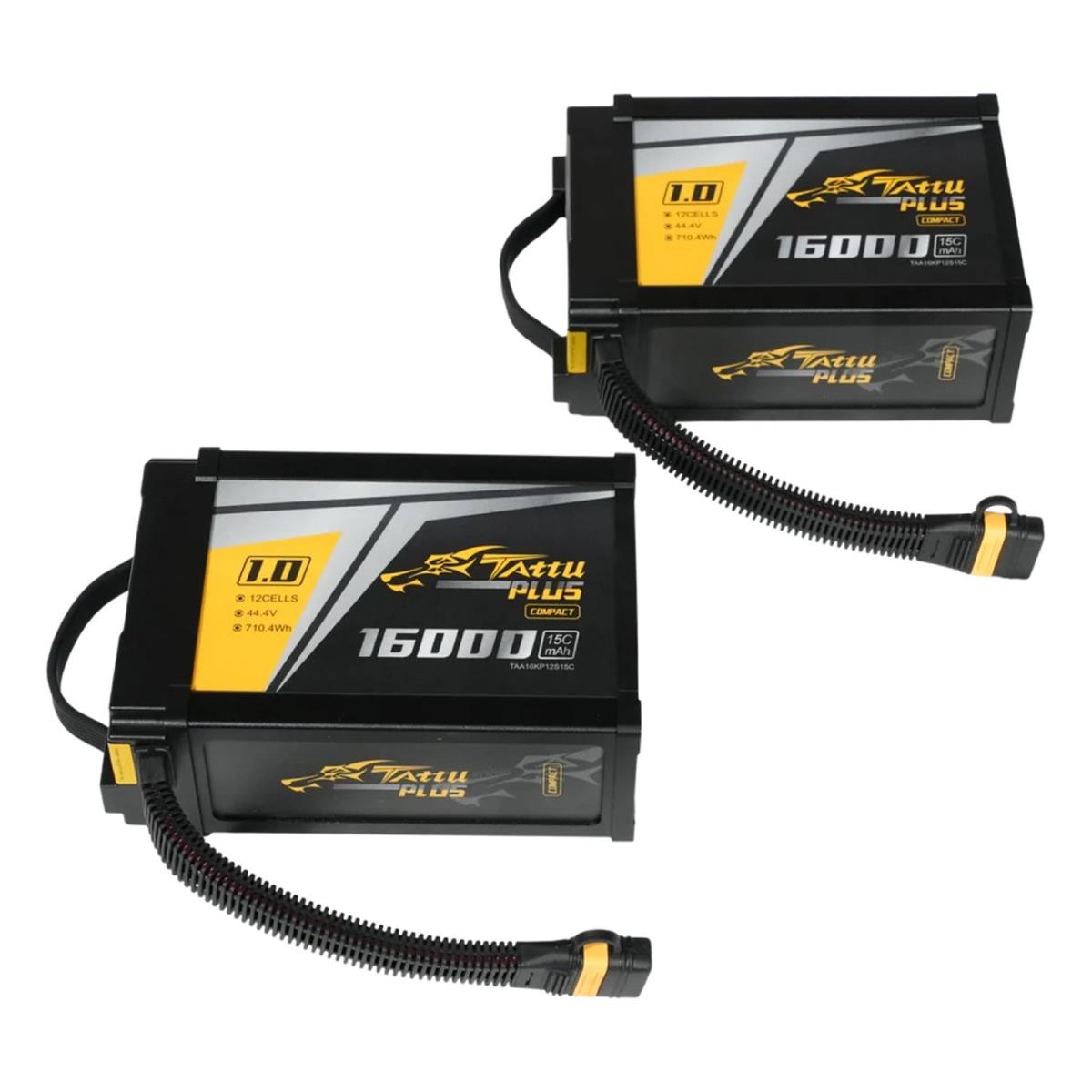 Inspired Flight Plus 1.0 710Wh 16000mAh 44.4V 15C 12S1P Li-Po Battery Set for IF1200A Hexacopter